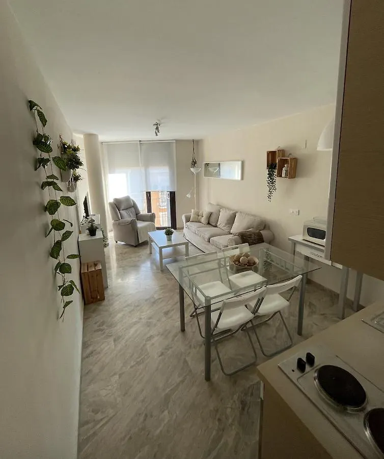 Luminoso Y Coqueto Apartamento En Malaga 0*,