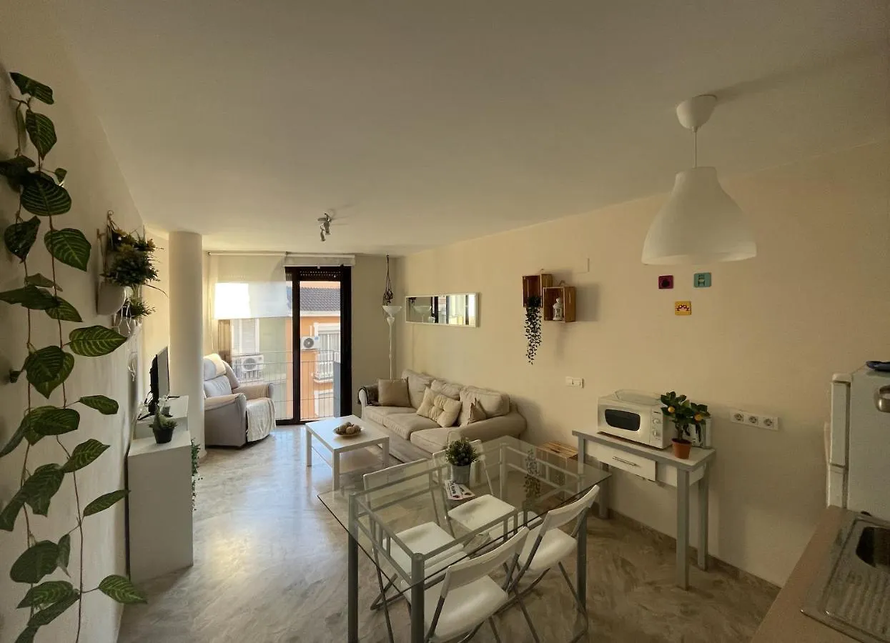 Lägenhet Luminoso Y Coqueto Apartamento En Málaga Spanien
